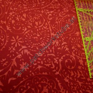 (Bild für) Bali Batik: Roter Paisley